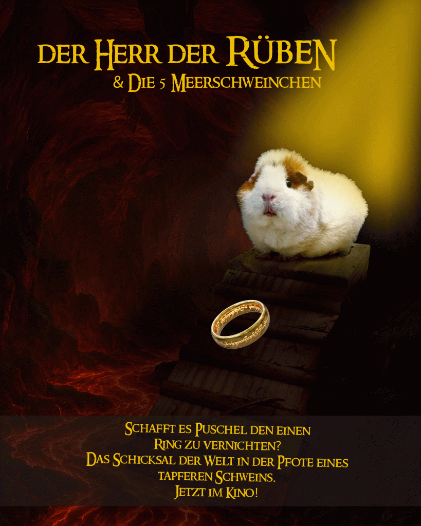 Filmplakat meerschweinchen